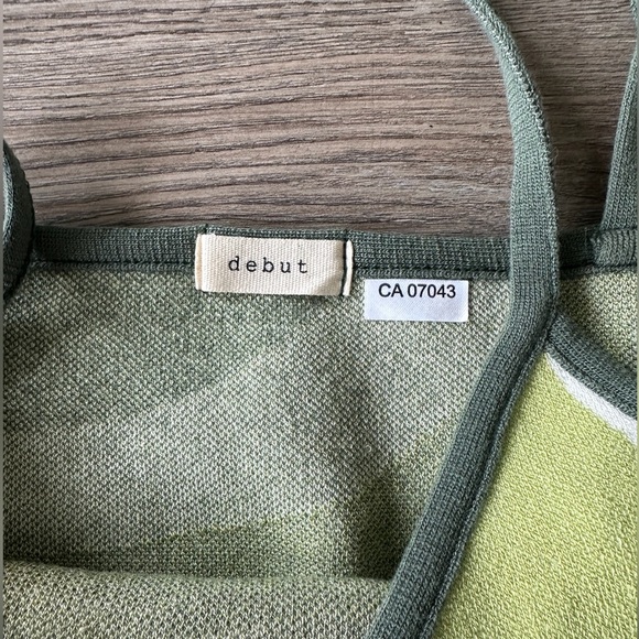 Abstract Knit Mini Dress - Picture 3 of 3